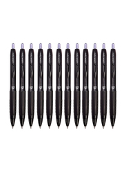 Uniball 14-Piece Signo Gel Ink Retractable Rollerball Pen Set, 0.7mm, UMN-307, Black