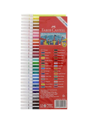 Faber-Castell Fiber Tip Colouring Pen Set, 30-Piece, Multicolour