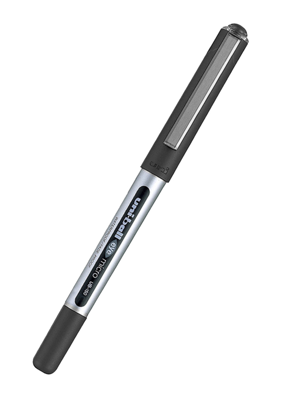 Uniball 14-Piece Eye Micro Rollerball Pen Set, 0.5mm, UB-150, Black