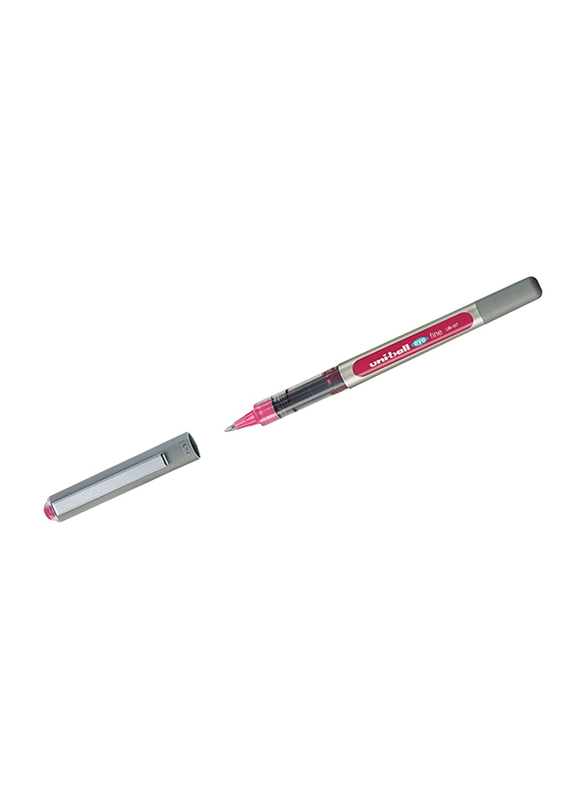 يوني بول قلم حبر جاف آي فاين، 0.7 مم، زهري
