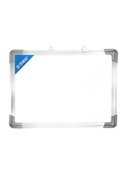 Maxi Magnetic Whiteboard with Aluminium Framed, White