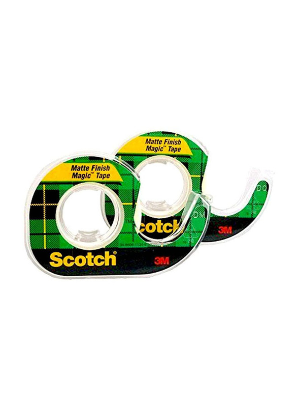 Scotch Magic Tape, 0.75 x 300 Inch, 4 Pieces, ‎3105B, Clear