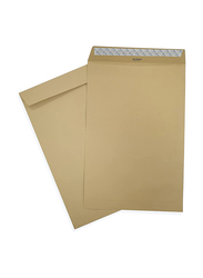 Maxi Peel & Seal Envelopes, 90 GSM, 12.75 x 9 inch, 50 Piece, Brown