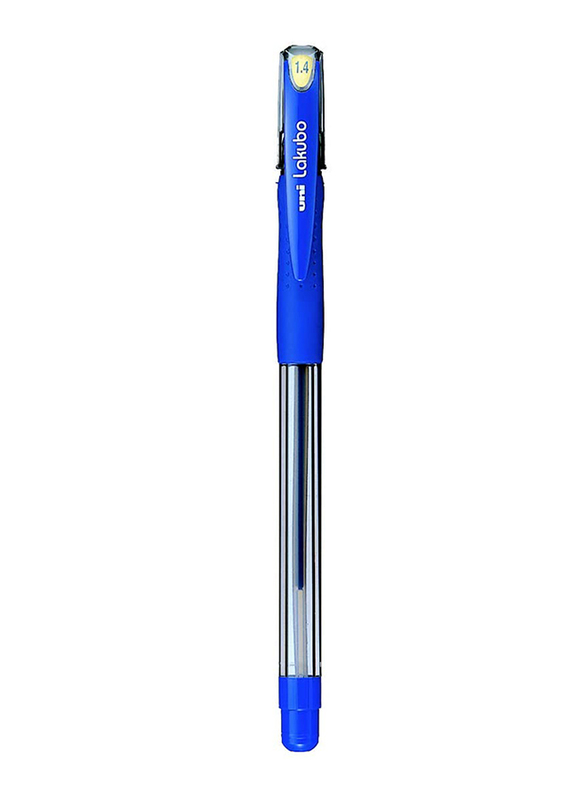Uniball Lakubo Ballpoint Pen, 1.4 mm, Blue