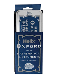 Helix Oxford Mathematical Instruments Set, Blue/White