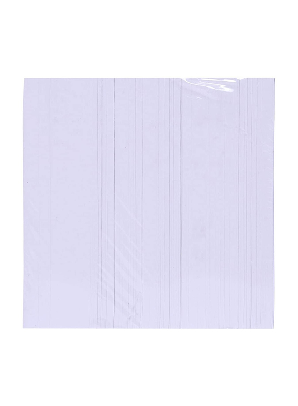 سينارلين مجموعة أوراق ملاحظات مكتبية، 4 قطع، أبيض
