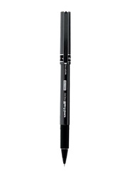 Uniball 12-Piece Micro Deluxe Roller Pen, 0.5mm, MI-UB155-BK, Black