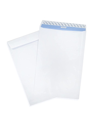 Maxi Peel & Seal Envelopes, 100 GSM, 15 x 10 inch, 50 Piece, White