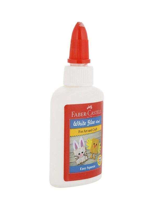 Faber-Castell Glue for Art & Craft, 40ml, White