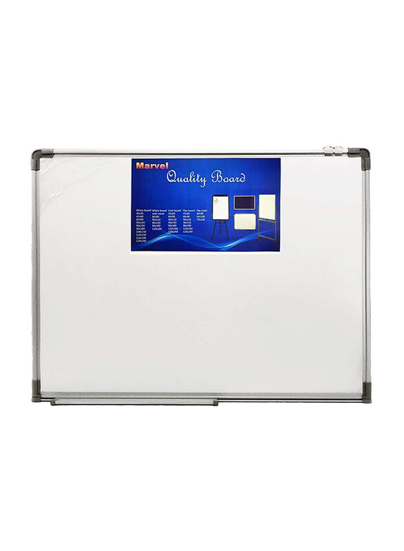 

Marvel Whiteboard with Magnetic Aluminium Frame, White