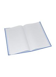 FIS Single Ruled Manuscript Book, 2 Quire, 8mm, 5 x 96 Sheets, Blue
