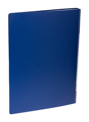 Maxi Display Book, 30 Pockets, Blue