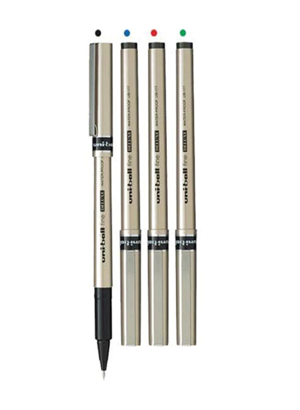 

Uniball 12-Pieces Deluxe Fine Rollerball Pen Set, 0.7mm, Multicolour