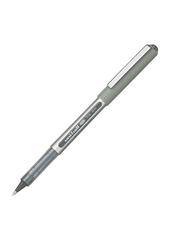 Uniball 12-Piece Eye Fine Rollerball Pen, UB157, Black