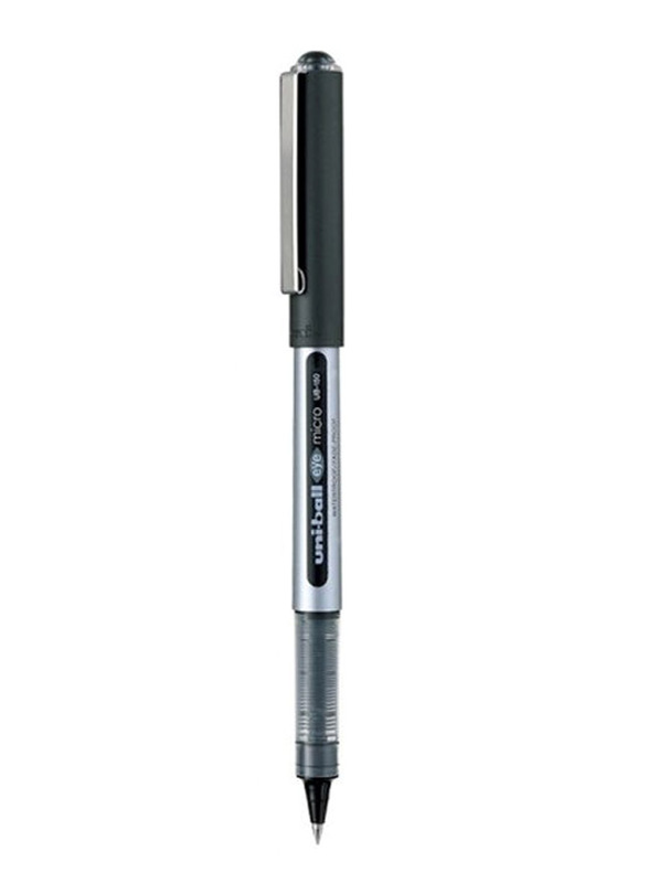Uniball 12-Piece Eye Micro Roller Pen Set, UB150, Black