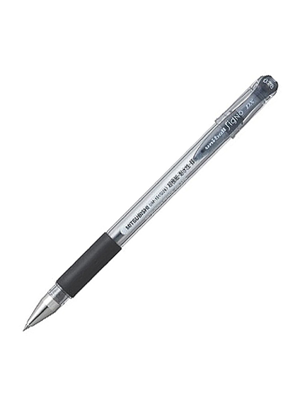 Uniball 12-Piece Signo DX Rollerball Pen Set, 0.7mm, Black