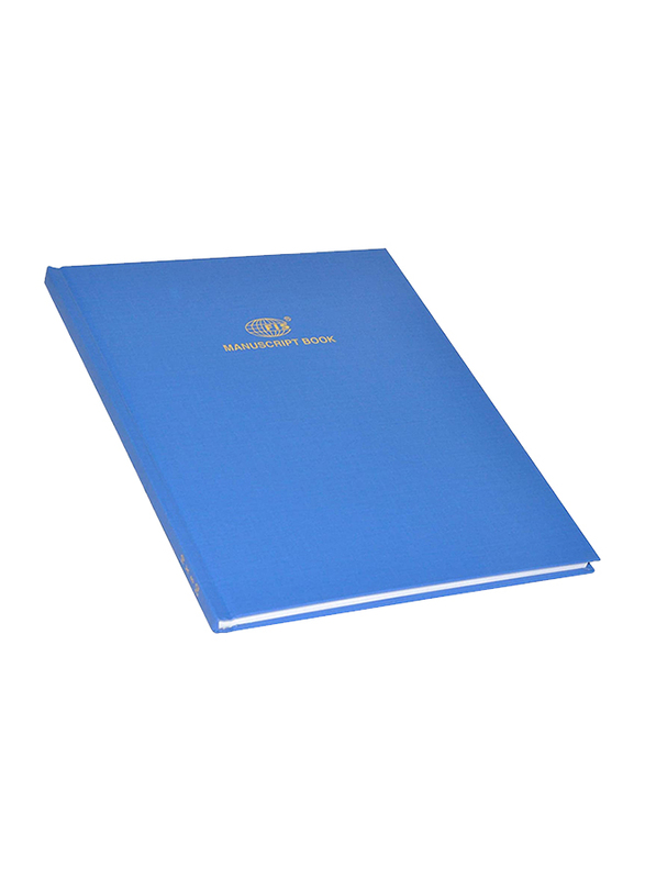 FIS Ruffled Single Paws Double Sheet Note Book, 8mm, 5 x 96 Sheets, Blue