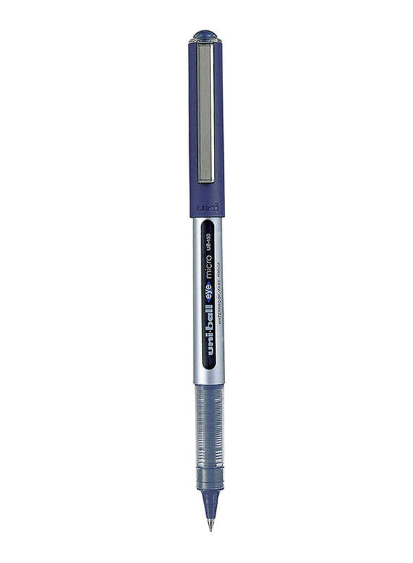 Uniball 3-Piece Eye Micro Rollerball Pen Set, 0.5mm, UB-150, Blue