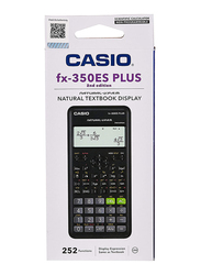 كاسيو FX-350ES PLUS الإصدار الثاني من الآلة الحاسبة العلمية، أسود