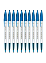 Reynolds 10-Piece 045 Fine Carbure Ballpoint Pen Set, Blue
