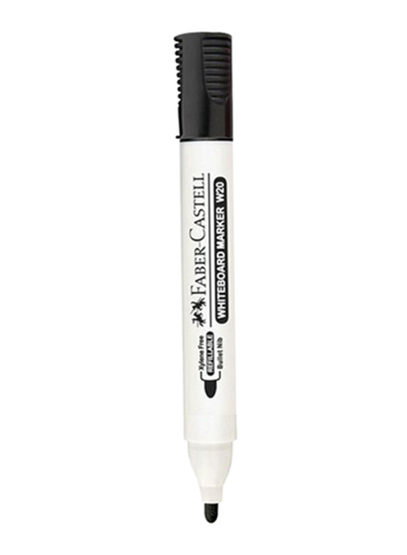 Faber-Castell Bullet Nib Whiteboard Marker, Black