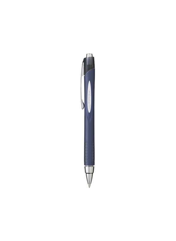 Uniball Jetstream Retractable Rollerball Pen, 0.7mm, Blue
