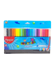 Maped Colorpeps Ocean Felt-Tip Pens Set, 24 Pieces, Multicolour