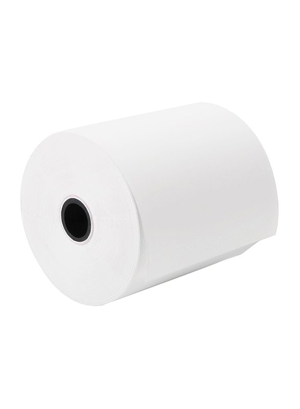 AGT Thermal Bill Paper Rolls, 80 x 80mm, 50 Pieces, White