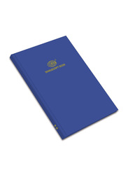 FIS Single Ruled Manuscript Book, 8mm, 96 Sheets, A4 Size, Fsmna42q, Blue