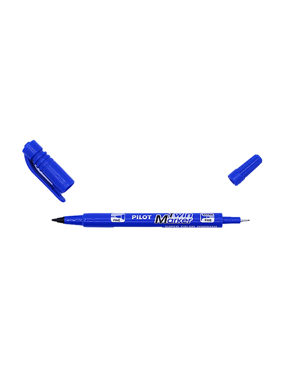 Pilot Twin Marker, Blue