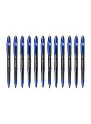 Uniball 12-Piece UB-188 Air Rollerball Pen Set, 0.5mm, Blue