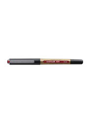 يوني بول مجموعة أقلام كروية آي برود من 12 قطعة، 1 مم، UB-150-10، أحمر