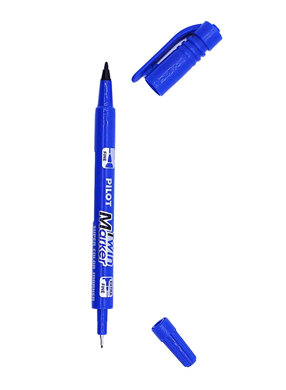 Pilot Twin Marker, Blue