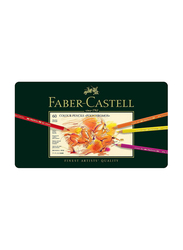 Faber-Castell 60-Piece Polychromos Color Pencil Set, Multicolour