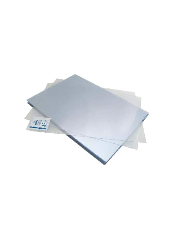 A3 Plastic Binding Sheet, 50 Pieces, Clear