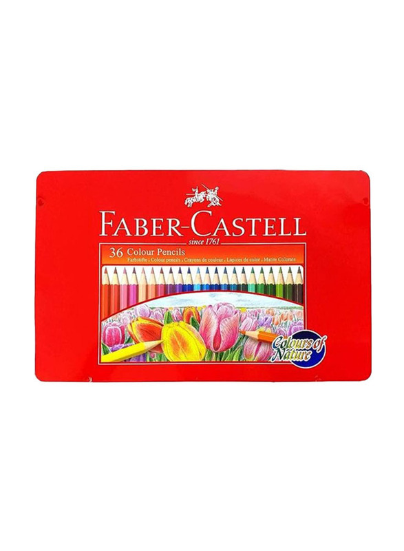 Faber-Castell Color Pencil Set, 36 Pieces, Multicolour