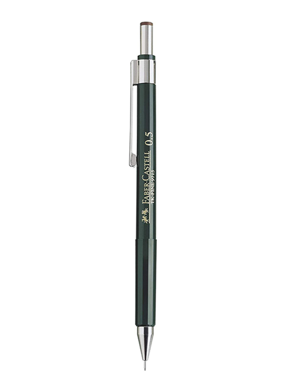 Faber-Castell TK-Fine 9715 Mechanical Pencil, 0.5mm, Green