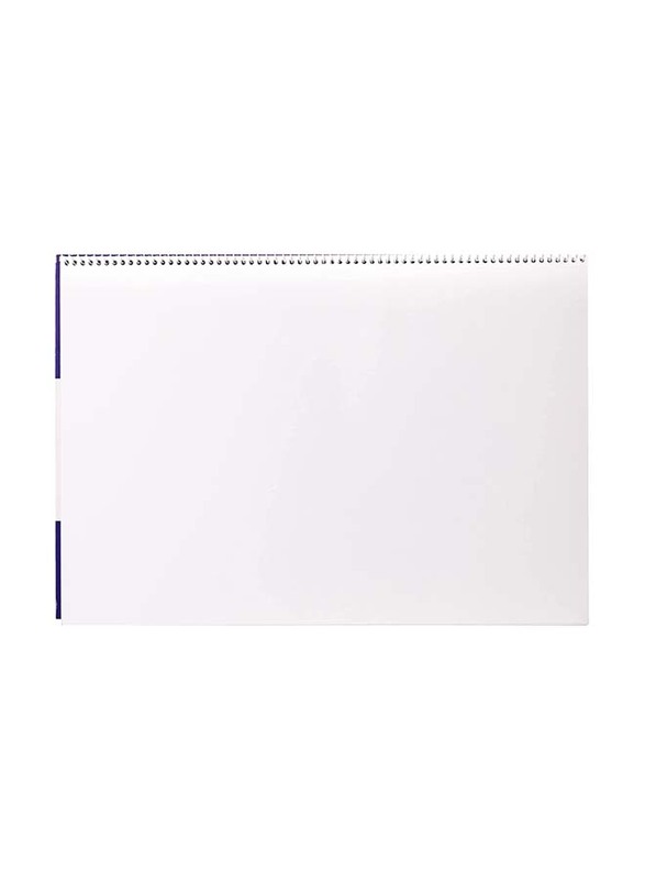 Paperline A3 Spiral Binding Cartridge Sketch Pad, 110 GSM, 50 Sheet, White