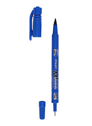 Pilot 12-Piece Twin Point Marker Set, SCA-TM-L, Blue