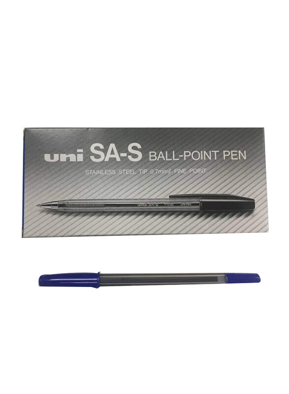 

Uniball 12-Piece SA-S Fine Ballpoint Pen Set, 0.7mm, Blue