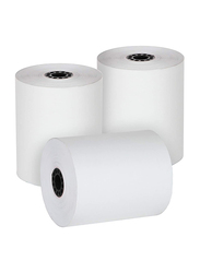 Hollywood Store Pos Receipt Paper Rolls Set, 80 x 80mm Size, 60 Pieces, White