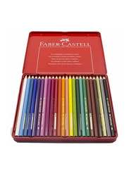 Faber-Castell Watercolour Pencil Color, 24-Piece, Multicolour