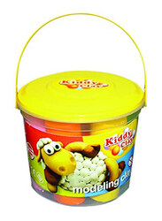 Kiddy Clay Modelling Clay Bucket Set, 7 Piece, Multicolour