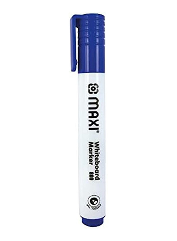 Maxi 10 Piece Whiteboard Marker, Blue