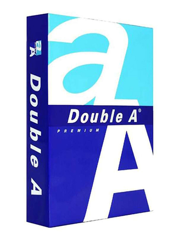 Double A Premium Photocopy Paper Ream, 500 Sheets, 80 GSM, A4 Size