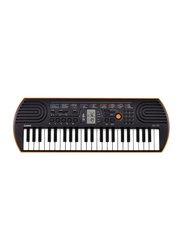 Casio SA-76 Kids Keyboard, 44 Keys, Black