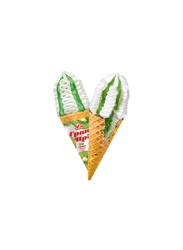 

Lasunka Grand Prix Kiwi In Waffle Cone, 155g