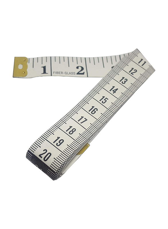 150cm Soft Sewing Tailor Ruler Tape Measure, White