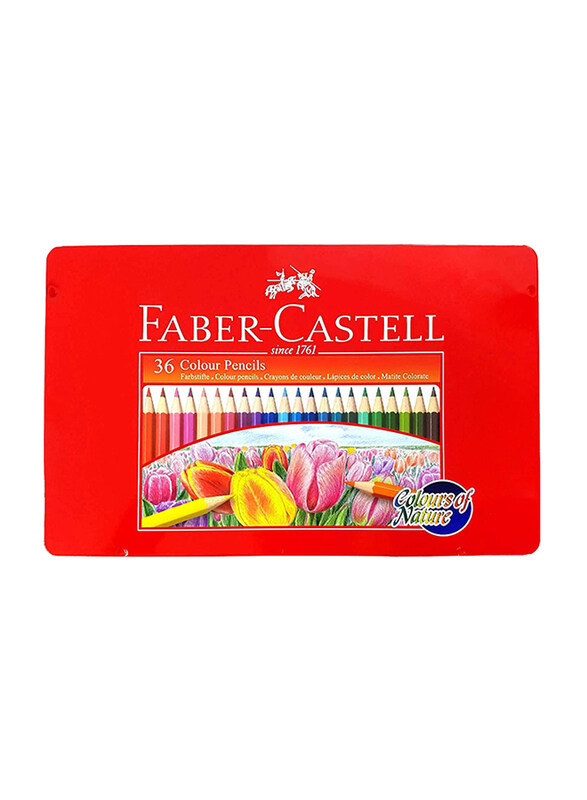 

Faber-Castell Colours of Nature Colour Pencils Set, 36-Piece, Multicolour