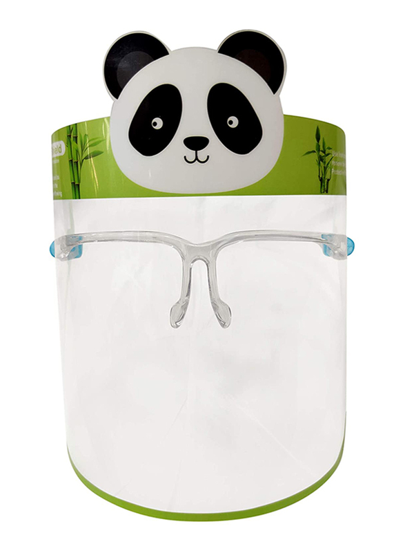 AAA Safe Fancy Design Kids Goggle Face Shield, 2-Piece, Clear 